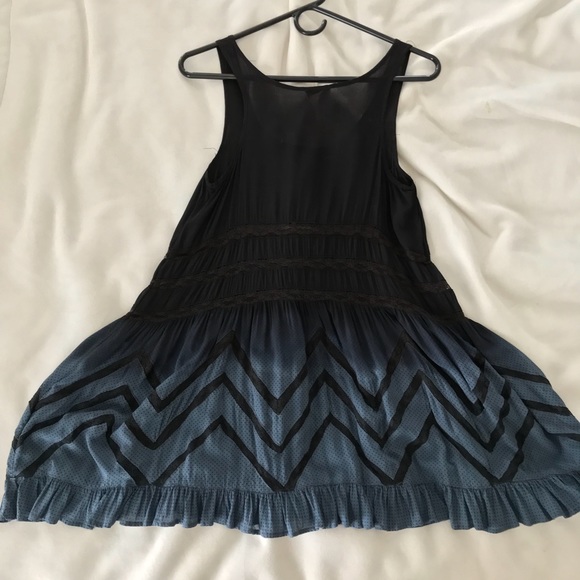 Voile and Lace Trapeze Slip Ombre Ombré Custom Dye - Picture 2 of 7